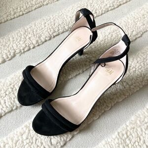 H&M black‎ sandal heels